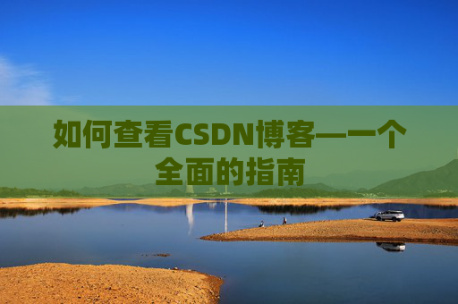如何查看CSDN博客—一个全面的指南